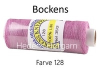 Bockens  hør 35/2 farve 128 violet